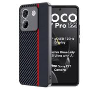 FDHYFGDY Funda para Xiaomi Poco M7 Pro Carcasa，Resistente a Golpes y Arañazos，Fundas Ultrafina para teléfono de Fibra de Carbono Compatible con Poco M7 Pro Funda