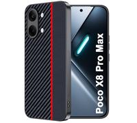 FDHYFGDY Funda para Xiaomi Poco X8 Pro MAX Carcasa, Resistente a Golpes y Arañazos, Fundas Ultrafina para Teléfono de Fibra de Carbono Compatible con Poco X8 Pro MAX Funda