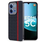 FDHYFGDY Funda para Xiaomi Redmi 15C 4G/5G Carcasa, Resistente a Golpes y Arañazos，Fundas Ultrafina para Teléfono de Fibra de Carbono Compatible con Redmi 15C 5G/4G Funda