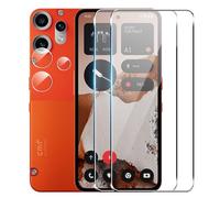 FDHYFGDY Protector Pantalla para Nothing CMF Phone 2 Pro,2 Piezas Protector de Pantalla, 3 Piezas Pelicula para lentes,Ultra HD Vidrio Templado, Dureza 9H, Anti Arañazos,Sin Burbujas Cristal Templado