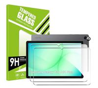 FDHYFGDY Protector Pantalla para Samsung Galaxy Tab A11+/A11 Plus, 2X Protector de Pantalla, 1X Pelicula para lentes, Ultra HD Vidrio Templado, Dureza 9H, Anti Arañazos, Sin Burbujas Cristal Templado