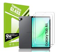 FDHYFGDY Protector Pantalla para Samsung Galaxy Tab A11/A9, 2X Protector de Pantalla, 1X Pelicula para lentes, Ultra HD Vidrio Templado, Dureza 9H, Anti Arañazos, Sin Burbujas Cristal Templado