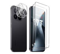 FDHYFGDY Protector Pantalla para Xiaomi 17T 5G, 2+2 Protector de Pantalla y Pelicula para lentes, Ultra HD Vidrio Templado, Dureza 9H, Anti Arañazos, Sin Burbujas Cristal Templado