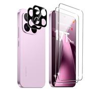 FDHYFGDY Protector Pantalla para Xiaomi 17T Pro/Xiaomi 15T Pro/15T, [2+2] Protector de Pantalla & Pelicula para lentes, Ultra HD Cristal Templadoo, Dureza 9H, Anti Arañazos, Sin Burbujas