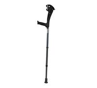 FDI - Muletas De Adulto Access Safewalk. Par De Muletas Regulables En Altura Con Contera AntiDeslizante. Ultraligeras De Aluminio. Color Negro. Talla Única