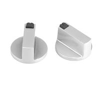 Fdit 1 Par 6mm Interruptor, Perilla De Estufa Teka Perilla Estufa Io Mabe de Control de Cooktop de Aleación de Zinc de Acero Inoxidable patra Cocina Gas Horno Metal
