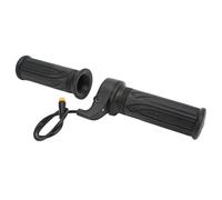 Fdit 1 par de Mangos de Acelerador de Bicicleta Eléctrica 20X Conector Impermeable Material ABS, de Acelerador Antideslizante para Conversión de Bicicleta Eléctrica, Compatible con Manillares de 22,2