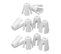 Fdit 10 Piezas de Plástico Bobina Garra Cono Soporte de Hilo Carrete Cono Soporte Máquina de Coser Estante de Hilo con Plástico Resistente, Ligero y Duradero para Máquina de Coser