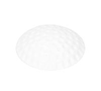 Fdit 10 Uds. Tope de Manija de Puerta Parachoques de Pared de Silicona Protector Anticolisión para Uso Doméstico Fácil Instalación Autoadhesivo 50x50mm (WHITE)