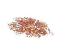 Fdit 100 Clips de Papel de Perro Salchicha, Adorables Clips de Alambre de Hierro con Forma de Perro para álbumes de Recortes, Manualidades, Diario, con Diseño Delgado y Resistente