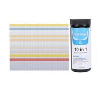Fdit 100 Tiras Reactivas para Piscinas, Prueba de Agua Rápida y Precisa para Piscina, SPA, con Prueba Química de Dureza de PH