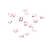 Fdit 1000 Uds. Gemas Decorativas de Diamante Acrílico de 6mm para Fiesta de Boda, Accesorios de Bricolaje, Dispersión de Mesa, Rellenos de Florero (PINK)
