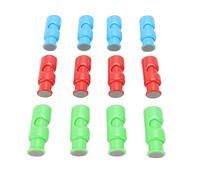 Fdit 12 Clips para Chips, Clips de Plástico Reutilizables para Sellar Alimentos con Agarre Fuerte para Organización de Despensa de Cocina y Almacenamiento de Frescura