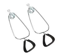 Fdit 2 Juegos de Soporte de Abrazadera de Hierro para Reptiles, Soporte de Pantalla de Cúpula de Reptil para Tortuga, Lagarto, Mascotas, Accesorios de Lámparas de Calor para Reptiles,