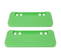 Fdit 2 Pcs Soporte para el Tanque de Infa de Miel, Herramienta de Recortador de Miel de Plástico Herramienta para Raspador de Colmena de Colmena. (GREEN)