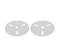 Fdit 2 Piezas de Cubierta Acrílica Redonda para Pecera, Tapa de Acuario Transparente de 3 Mm de Espesor con Orificios de Ventilación, Accesorio de Acuario de Alta Luminosidad para la