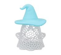 Fdit 3 Piezas Flotantes Betta área de Descanso para Peces Fantasma Bruja en Forma de PLA Impreso en 3D Hamaca Alimentador de Cueva de Peces con Refugio Oculto para Decoración de Acuario (Sombrero