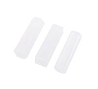 Fdit 3 Unids/set Cilindros de Joyería, Molde de Silicona para Hacer Pendientes, Collar, Llavero, Colgante de Resina con Fácil Limpieza, Seguro para Horno, Refrigerador