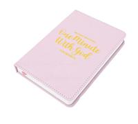 Fdit 365 Daily Devotion para Mujer, Funda de Piel Sintética Rosa