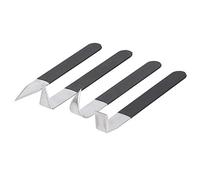 Fdit 4 Herramientas de Escultura de Cerámica, Cuchillo para Tallar Arcilla, Herramientas de Cerámica con Cuchillas de Acero Inoxidable para Modelado de Arte de Arcilla Artesanal de