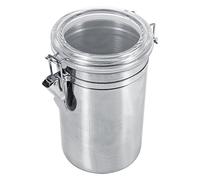 4 Tamaños Contenedor de Acero Inoxidable Almacenamiento de Alimentos Botella Taza de Medición para Cocina Azúcar Té Granos de Café Recipiente Socialme-EU[XL]