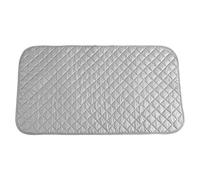 Fdit 48 * 85 Cm Almohadilla De Planchar Manta De Planchado Alfombrilla De Lavandería Gris Acolchado Lavadora Secadora Resistente Al Calor Tablero De Hierro Cubierta Alternativa Portátil