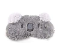 Fdit 5 colores Máscara de sueño Máscara de dormir Lindo Liso para los Ojos Navidad Ciervo para el Hogar Viaje(Koala)