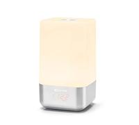 Fdit 5 Sonidos Despertar Luz Alarm Reloj Amanecer Simulation Lámpara de Noche con Naturales