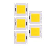 Fdit 5 unids/set chip integrado COB LED de alta potencia 50 W, proyector de bombilla para montar Súper brillante, bajo consumo de energía con excelente disipación