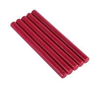 Fdit 5 Varillas de Cera de Sellado Multicolor con cordón de Mecha para envío Letra Retro, Sello de Cera Vintage (Color: Burdeos)