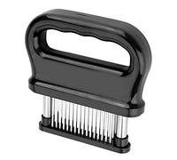 Fdit Ablandador de Carne con Cuchillas de Aguja de Acero Inoxidable de 48 Cuchillas, Mazo de Carne para Filete de Pollo con de ABS, Diseño de Resorte, Cubierta Protectora Doble,