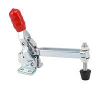 Fdit Abrazadera de Palanca de Acero Inoxidable, Palanca Ajustable de Liberación Rápida con de Plástico Antideslizante, para Operación de Máquina, Instalación de Equipos de Moldeo de