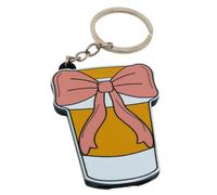 Fdit Abre Latas para Refresco con Llavero, Decoración de Lazo de Doble Uso Portátil for Uso Diario y Viajes (Abridor de botellas con llavero de té con leche y)