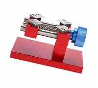 Fdit Abridor de Bisel de Reloj Práctica Herramienta Roja Plateada Ideal para Relojes de 38 a 40 Mm Extracción de la Cubierta Trasera para Reparación de Relojes 1 Abridor de Bisel de Reloj (Rojo)