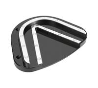 Fdit Abridor de Tarros Debajo del Gabinete, Ranuras Dobles en Forma de U, Abridor de Tarros de Boca Ancha con Dientes de Acero Inoxidable para Cocina Casera (BLACK)