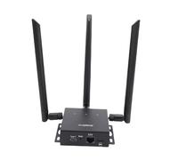 Fdit Acceso Cableado de Enrutador CPE 4G con Antena, Conexión de Red de Alta Velocidad para la Oficina de Pequeñas Empresas con Tarjetas SIM -Slot ED121 (Versión de la UE)