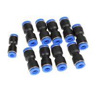 Fdit Accesorios Duraderos de Línea de Aire de Liberación Rápida para Tubo de 1/4 5/16 3/8 30 Piezas Conectores Neumáticos Anillo de Liberación Redondo para una Presión Fuerte Adecuado para