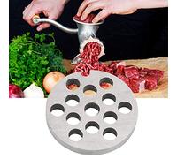 Fdit Acero Inoxidable Juego de Hoja de Molino de Carne Larga para Suero sin Esfuerzo, Adecuado para el Bucle de Carne No. 5, 5 Cm, 3 Mm para Todos los Amantes de la (8mm)