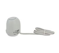 Fdit Actuador Térmico Eléctrico 2W 230V IP54 para Suelo Radiante, Válvula Termostática de PC Resistente, Fácil Instalación para Sistemas de Calefacción