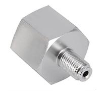 Fdit Adaptador de CO2, Conector de Barril de Cerveza de Agua de Soda de Aleación de Zinc con Rosca 3 8 24UNF a 6ACME 6G, para Carbonatación de Cerveza Artesanal Casera