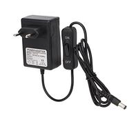 Fdit Adaptador de Pared de Enchufe de Fuente de Alimentación, Transformador Compacto de Voltaje de CA a CC con Interruptor para Enrutadores, Cámaras, Luces LED, Bolígrafo Cortador de (Enchufe de la