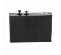 Fdit Adaptador de Tarjeta de Sonido USB de 6 Canales, que se encuentra con USB Spec 2.0, para PC, que admite la tasa de muestreo de 48/44 KHz, para producción musical