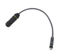 Fdit Adaptador SPX de Enchufe a RJ45, Conectores de Cobre y Goma, Velocidad de Transmisión de 1200Mbps, con Kits Herméticos, para Antena Parabólica Gen 2