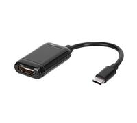 Fdit Adaptador USB C a HDMI, Tipo C 3.1 Macho a HDTV Hembra 1080P de Alta Velocidad hasta 10 Gbps para teléfono Inteligente/Tableta/computadora portátil a Adaptador de TV