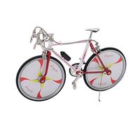 Fdit Adorno Modelo de Mini Bicicleta, Decoración de Bicicleta de Escritorio de Aleación con Detalles Intrincados, Simulación Realista de 19,5 X 12,5 Cm para Decoración y Regalo de