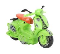 Fdit Adorno Modelo de Motocicleta para Mujer, Diseño de Aleación único, Hecho de Aleación para Coche, Hogar, Oficina, Decoración para Mujer, 11,5x8 Cm (Green)