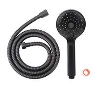 Fdit Alcachofa manual con juego de ducha multifunción, kit de tubo flexible extraíble, accesorio para baño para hotel doméstico y uso exterior