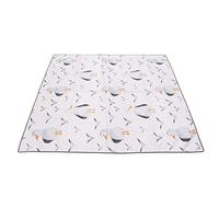 Fdit Alfombrilla para Trona Multiusos, Antideslizante, Lavable, Protección del Suelo, para Bebés, Niños Pequeños, Servilleta para bebé