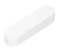 Fdit Algodón -Caja de Tubas Mini SwaB SwaB Cover Fácil de Limpiar, Diseño para Objetos Pequeños Material ABS (WHITE)
