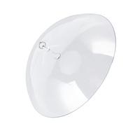 Fdit Alimentadores de Aves Colgantes Tapa Protectora Diseño de Domo Acrílico Transparente, Weatherguard con un Gran Diámetro con Ganchos para Protección